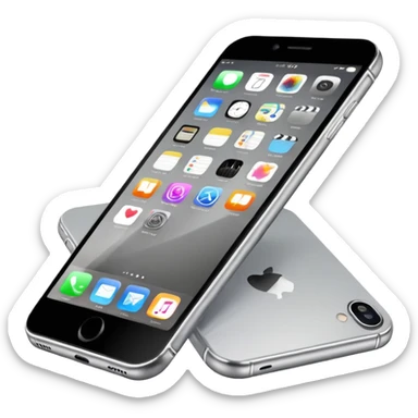 telefono de nueva generacion iphone sticker