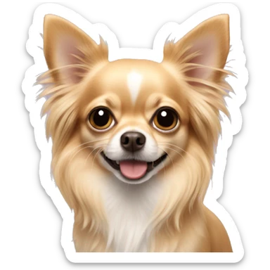 Chihuahua long-hair sticker