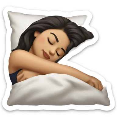 selena gomez sleeping sticker