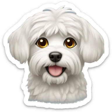 maltipu dog  sticker