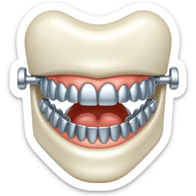 dental braces sticker