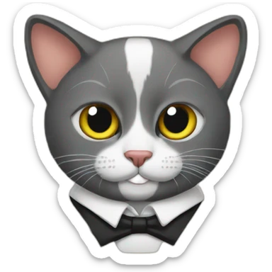 Cat-lawyer sticker