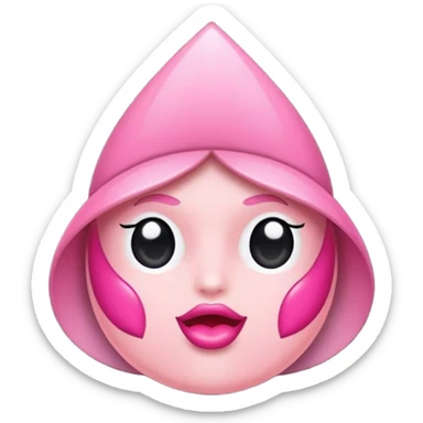 Laço rosa coquete sticker