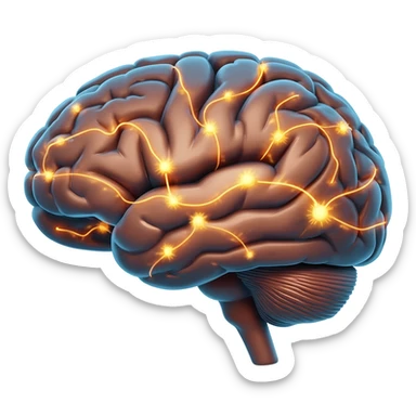 CREA UN EMOJI SOBRE EL SISTEMA NERVIOSO sticker