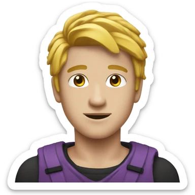 Gojo who sends a hollow purple  sticker