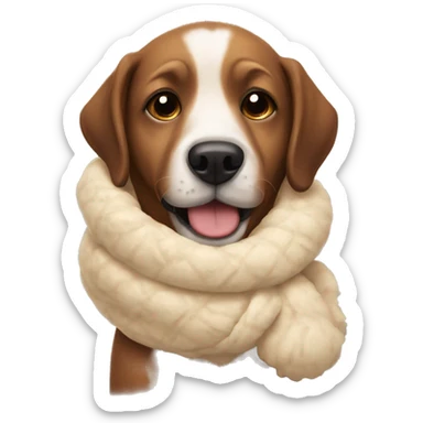 cozy dog sticker