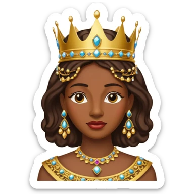 Queen of Sheba sticker