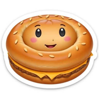 sausage bread only no sausage sticker