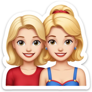 Betty and Veronica  sticker