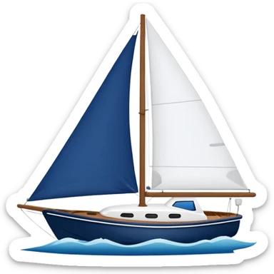 sailboat sticker