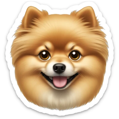 Pomeranian  sticker