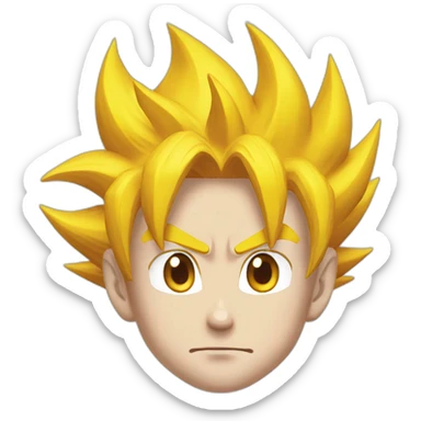 Goku ssj sticker