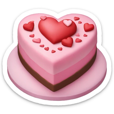 valentine’s day cake  sticker