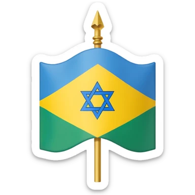 Amazigh flag sticker