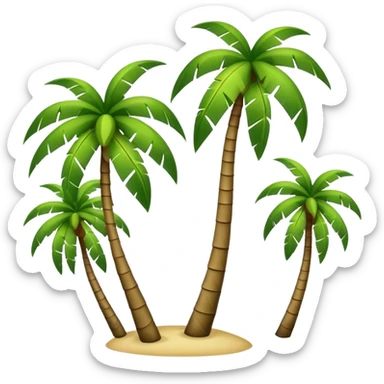 Palm trees  sticker
