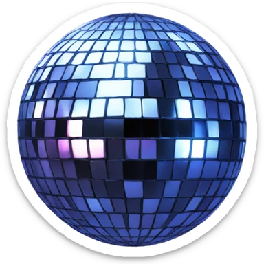 disco ball  sticker