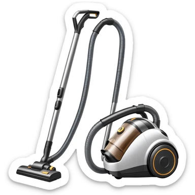 Vacuum cleaner sticker