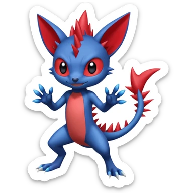 Scizor-Stitch-Sneasel-fusion (full body) sticker