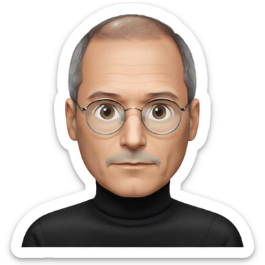 Steve job sticker