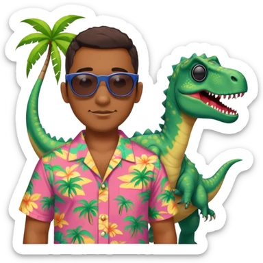 Florida has a new hybrid dinosaur that is named The Big Man that has been around  sticker