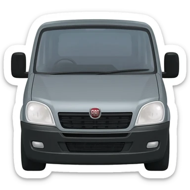 grey 2026 Fiat Ducato camper van sticker