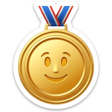 médaille d'or sticker