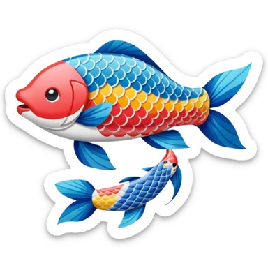 Koinobori sticker
