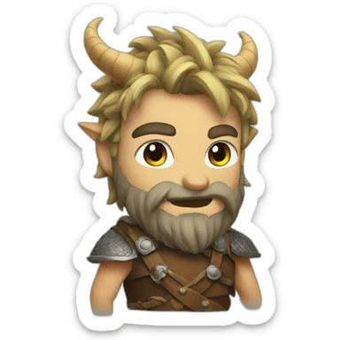 dragon viking sticker