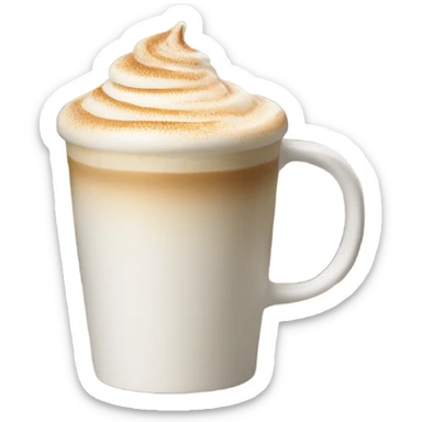 Starbucks latte sticker
