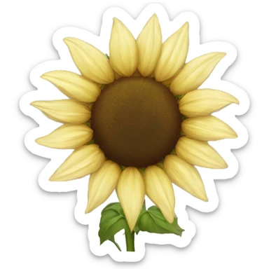 sunflower sticker