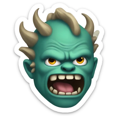 Monster sticker