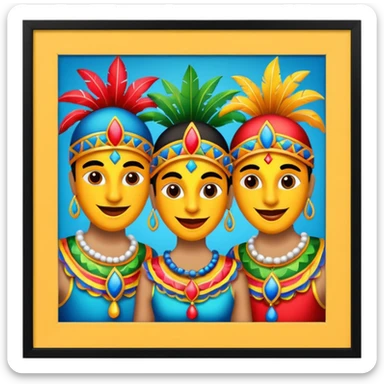 Trio elétrico carnaval  sticker