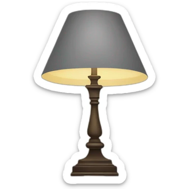 Lamp sticker