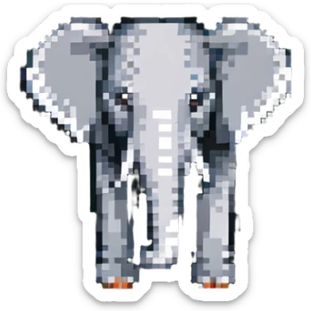 elephant sticker