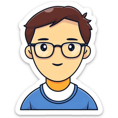 think tank founder with strategic vision sticker