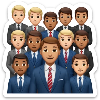 BBC Billion Dollar Boys club sticker