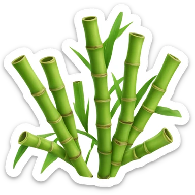 a little Bamboo sticker
