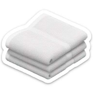 small towel sticker