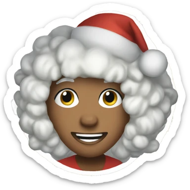 Christmas mag sticker