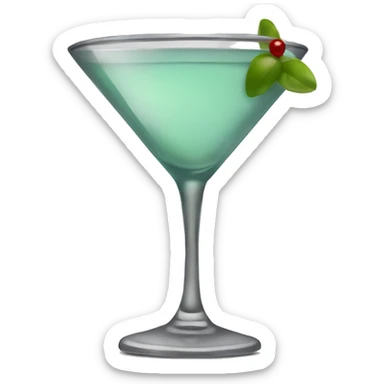 Martini glass  sticker
