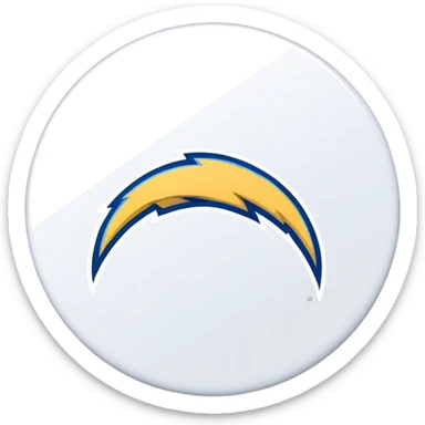 log angeles chargers logo  sticker
