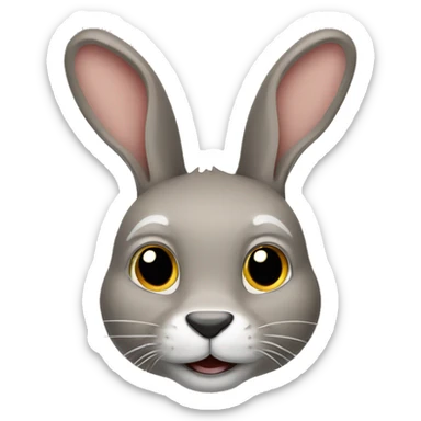 Jack rabbit  sticker
