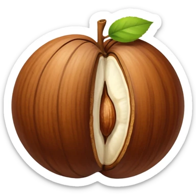 hazelnut sticker