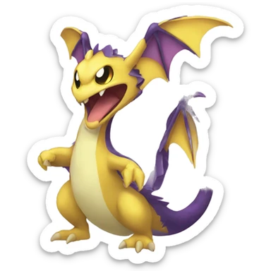  Seviper-Swoobat-Noibat-Fakémon sticker
