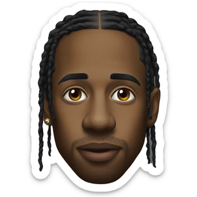 Travis Scott  sticker