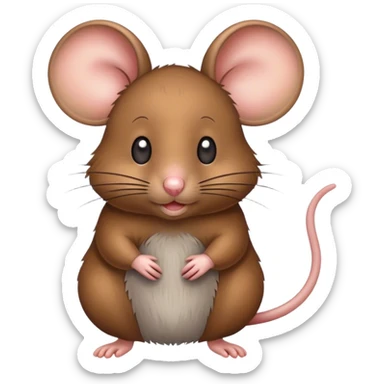 Nah çeken fare sticker