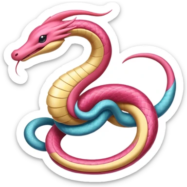 Cresselia-Seviper-Milotic-fusion sticker