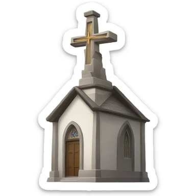 Church Cross sticker