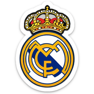 Create the real madrid flag but use this:🇦🇷 sticker