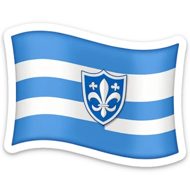 the galician flag (galicia, spain) sticker